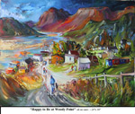 Happy to Be at Woody Point, Oil on Canvas